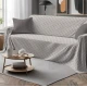 COPRITUTTO TELO ARREDO COTONE CATENA QUADRIFOGLIO