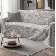 COPRITUTTO TELO ARREDO COTONE SPLASH QUADRIFOGLIO