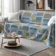COPRITUTTO TELO ARREDO COTONE SQUARE QUADRIFOGLIO