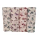 ASSORTITO 4 PEZZI COMPLETO LENZUOLA COTONE MATRIMONIALE DELICATO ROSELLINE HOME SWEET HOME