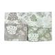 TRAPUNTINO MATRIMONIALE MICROFIBRA JACQUARD DOUBLE FACE HOSO LINEA ORO
