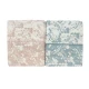 TRAPUNTINO MATRIMONIALE MICROFIBRA JACQUARD DOUBLE FACE ROANNE LINEA ORO