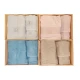 SET SPUGNA 3 PEZZI 1 ASCIUGAMANO + 1 OSPITE + 1 OSPITE CLEUNICE LAURA BIAGIOTTI