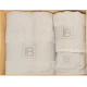 SET SPUGNA 3 PEZZI 1 ASCIUGAMANO + 1 OSPITE + 1 OSPITE CLEUNICE LAURA BIAGIOTTI