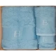 SET SPUGNA 3 PEZZI 1 ASCIUGAMANO + 1 OSPITE + 1 OSPITE CLEUNICE LAURA BIAGIOTTI