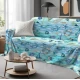COPRITUTTO TELO ARREDO COTONE MARE QUADRIFOGLIO