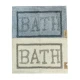 TAPPETO BAGNO ANTISCIVOLO 50X80CM BATH LOVELY HOME