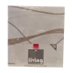 COMPLETO LENZUOLA COTONE ONDA LIVING IMBERTI TORTORA
