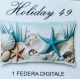FEDERA CUSCINO COTONE DIGITALE HOLIDAY 49 IMBERTI