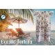 TELO MARE PAREO FOUTA 100X200CM CORALLO TORTORA PEZZOLI