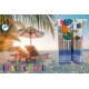 TELO MARE PAREO FOUTA 100X200CM PESCI COLOR PEZZOLI