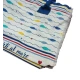 BORSA DA MARE COTONE CON ZIP LOVE FISH PEZZOLI
