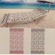 TELO MARE LETTINO 90X180CM TASCHE E CUSCINO PESCI CAPRERA SOPHIE