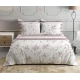 COMPLETO LENZUOLA MATRIMONIALE PERCALLE COTONE FIORELLINI ROSA PEZZOLI