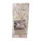 COMPLETO LENZUOLA MATRIMONIALE PERCALLE COTONE FIORELLINI ROSA PEZZOLI