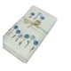 SET SPUGNA RICAMATO ASCIUGAMANO + OSPITE FIORELLINI PEZZOLI