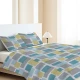 COPRILETTO COTONE PIQUET SQUARE QUADRIFOGLIO