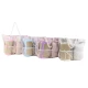 ASSORTITO 4 CONFEZIONI SET BORSA DA MARE + STUOIA + CUSCINO MISTO COTONE VIKY SGHOME