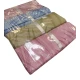 ASSORTITO 4 PEZZI COMPLETO LENZUOLA COTONE MATRIMONIALE DELICATO FELCI HOME SWEET HOME