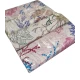 ASSORTITO 4 PEZZI COMPLETO LENZUOLA COTONE MATRIMONIALE DELICATO CORALLI CONCHIGLIE HOME SWEET HOME