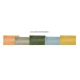 ASSORTITO 5 PEZZI TAPPETO BAGNO 50X80CM ANTISCIVOLO THAISA SGHOME