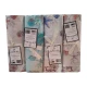 ASSORTITO 4 PEZZI COMPLETO LENZUOLA COTONE MATRIMONIALE DELICATO CORALLI CONCHIGLIE HOME SWEET HOME