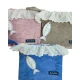 ASSORTITO 6 PEZZI POCHETTE COTONE SPUGNA SANGALLO GITIESSE