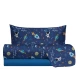 COMPLETO LENZUOLA SINGOLO COTONE SPACE JOLLY HERMET