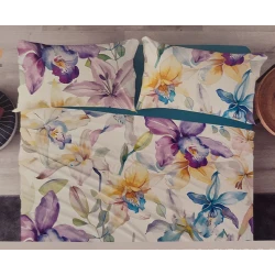 LENZUOLO COPRILETTO MATRIMONIALE DIGITALE DREAM LINEA ORO