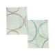 COPPIA TENDINE STAMPATE MIA CERCHI M12203 DOLCE CASA