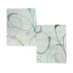COPPIA TENDINE STAMPATE MIA CERCHI M102 DOLCE CASA