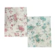 COPPIA TENDINE STAMPATE MIA ROSELLINE M090 DOLCE CASA