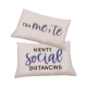 COPPIA FEDERE CUSCINO COTONE SOCIAL MIAMI GIT