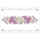 TOVAGLIA COTONE DIGITALE PEONIE GIPETEX