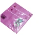 COPPIA FEDERE CUSCINO TINTA UNITA QUADRIFOGLIO FUXIA