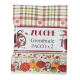 SET CUCINA COTONE DISEGNO ZUCCHE PEZZOLI