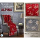 PLAID PILE STAMPATO AGNELLATO ALPINA PEZZOLI