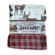 PLAID PILE STAMPATO AGNELLATO DOLOMITI PEZZOLI