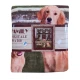 PLAID PILE DIGITALE AGNELLATO 130x170CM CANI FAMILY PEZZOLI