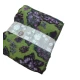 PLAID LANA COTTA 150X170CM FIORI FOGLIE PERLATEX