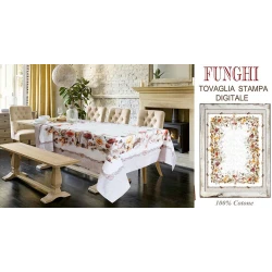 TOVAGLIA COTONE DIGITALE FUNGHI PEZZOLI