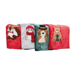 PLAID PILE 130X160CM RICAMATO YORK EASY HOME