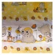 COMPLETO LENZUOLA COTONE LETTINO "ORSETTI" GIALLO