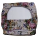 CUSCINO PER SEDIA "FIORI AURORA" ELASTICO QUADRIFOGLIO RETRO