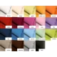 COMPLETO LENZUOLA COTONE TINTA UNITA QUADRIFOGLIO