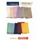 TAPPETO BAGNO IN SPUGNA 40X60CM TORINO ONDA BLU