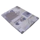 COPRITUTTO COTONE DISEGNO HOLLY CUORI MIROS PEZZOLI AZZURRO