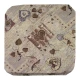 CONFEZIONE 6 PEZZI CUSCINI PER SEDIE ALETTE HOLLY CUORI PEZZOLI BEIGE