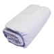 LENZUOLO SOTTO CON ANGOLI COTONE TINTA UNITA LOVELY HOME BIANCO