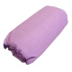 LENZUOLO SOTTO CON ANGOLI COTONE TINTA UNITA LOVELY HOME LILLA